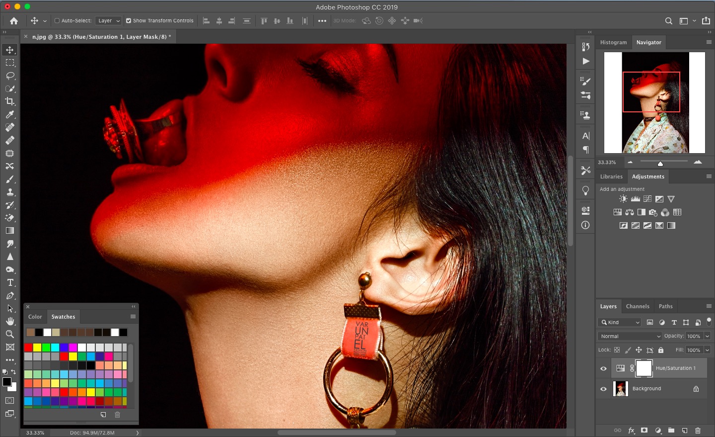 Retouching