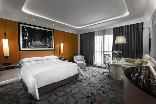 Hotel room interior photography